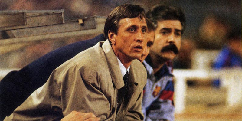 Thuật ngữ tiền đạo ảo được phổ biến dưới thời Johan Cruyff