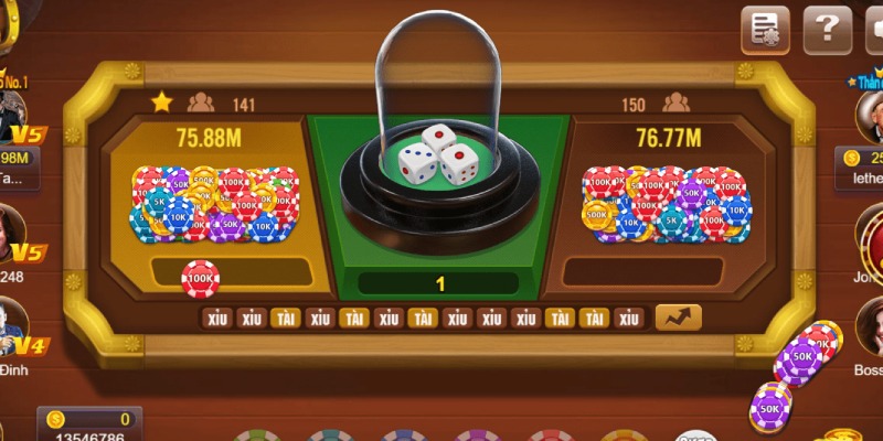 Tài Xỉu là trò chơi phổ biến trên mọi làng bài Casino